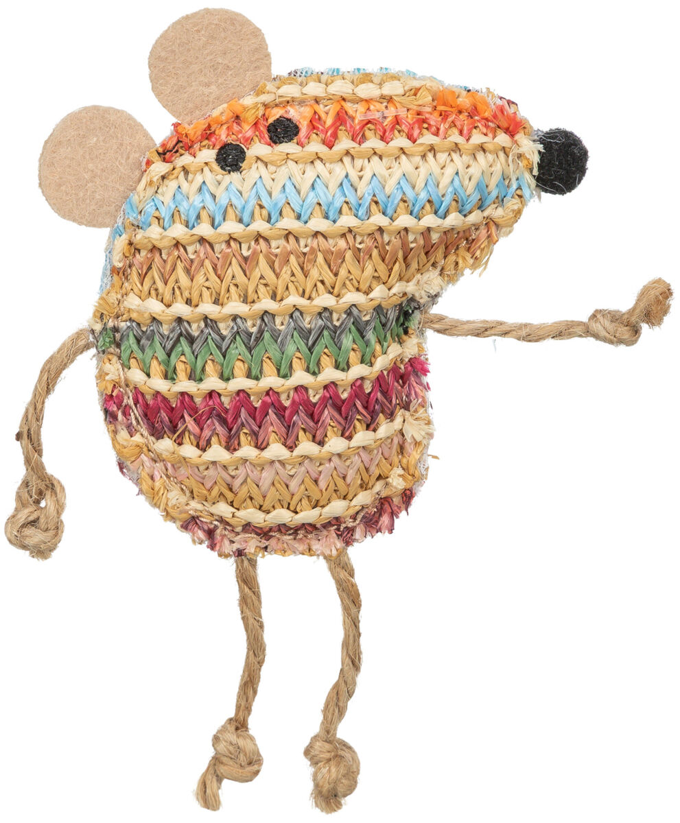 Играчка мишка с катнип - 14 см