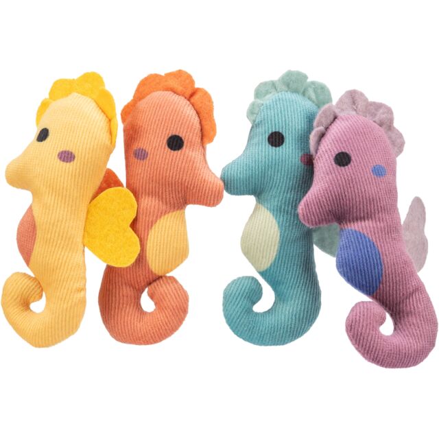 Играчка морско конче с катнип 11см.