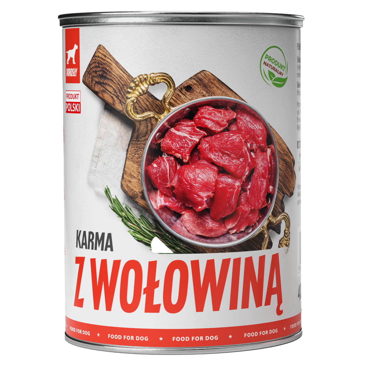 Консерва за възрастни кучета с говеждо месо