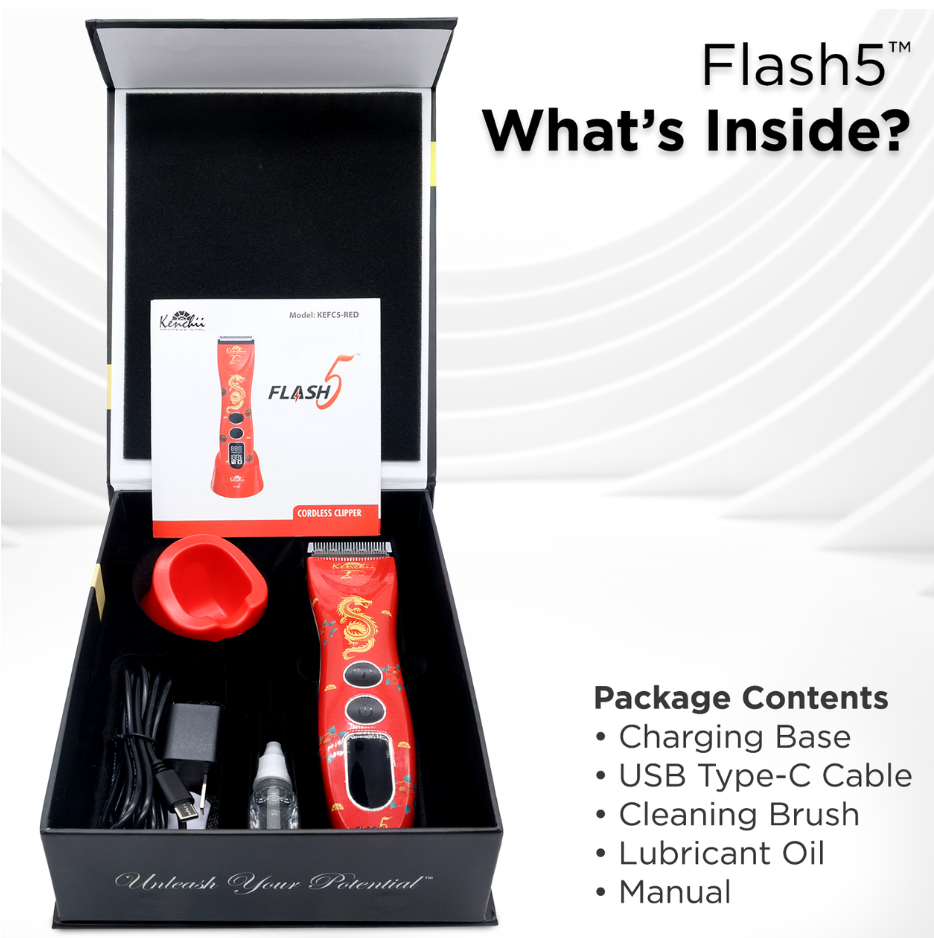 Машинка за подстригване Kenchii Flash 5 Dragon Limited Edition