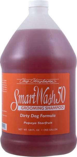 Chris Christensen - SmartWash Dirty Dog Formula Papaya Starfruit - Шампоан с формула за силно замърсенa козина - папая - 3.8л