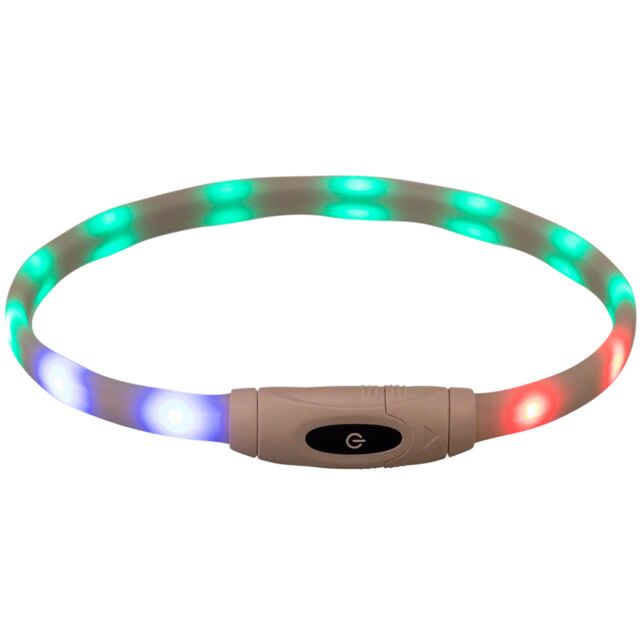 Нашийник Светещ USB XS-XL 65/16 multi coloured