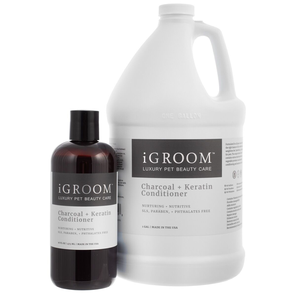 CHARCOAL + KERATIN CONDITIONER-БАЛСАМ С ВЪГЛЕН + КЕРАТИН