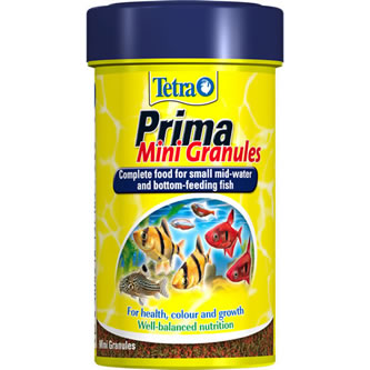 Tetra Prima Mini Granules Храна за тропически рибки мини гранули 100мл.
