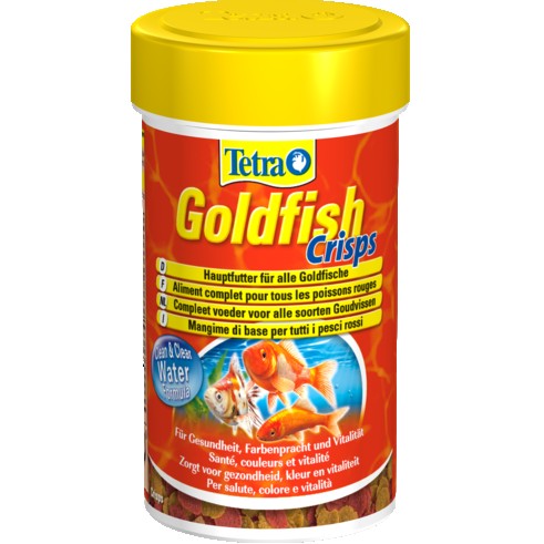 Tetra Goldfish Crisps Храна за златни рибки хрупкави хапки 100мл.