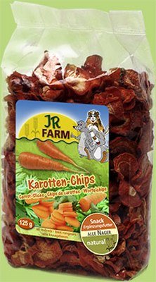 Натурални резенчета от моркови за гризачи