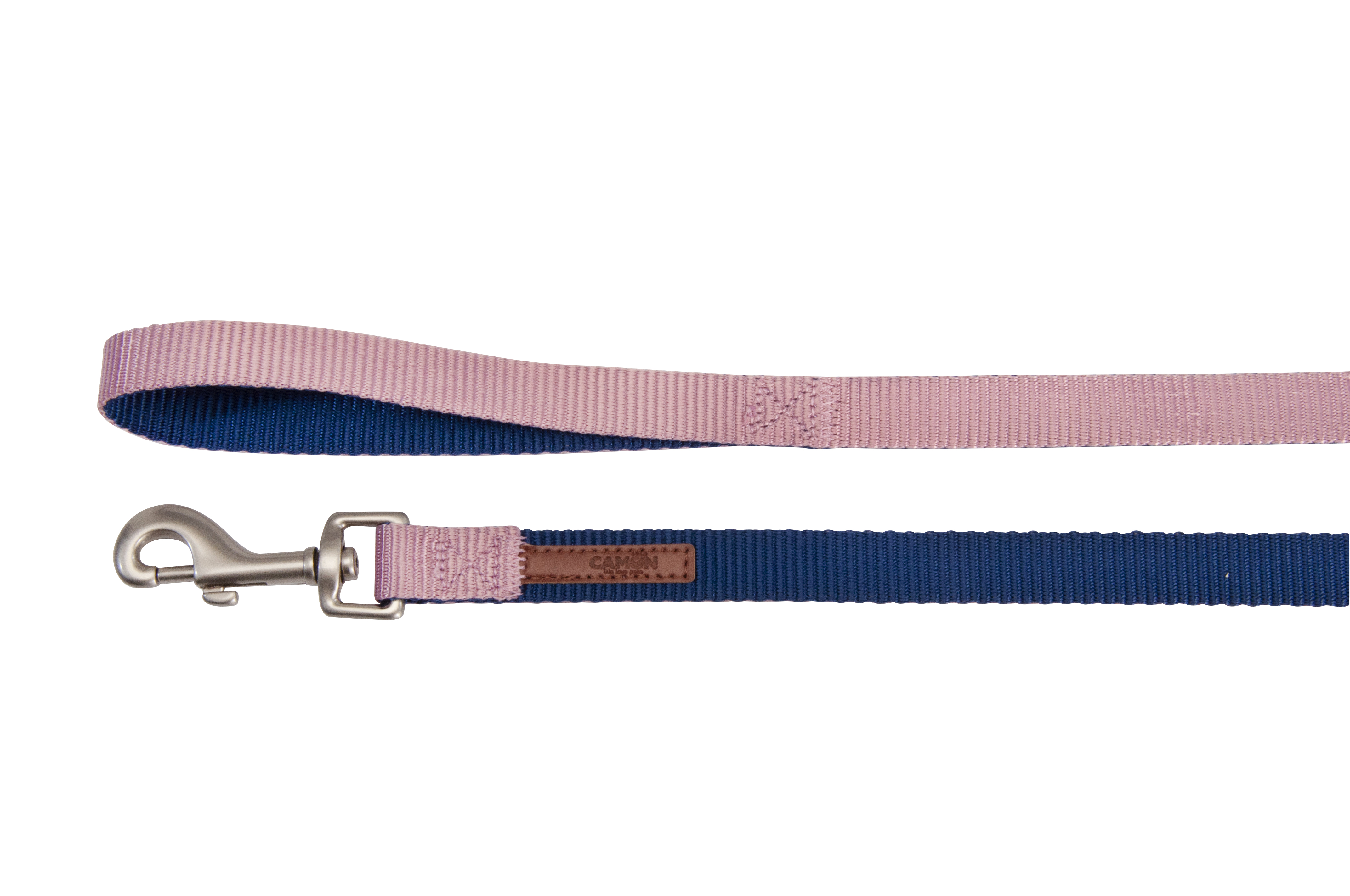 Повод DOUBLEPREMIUM BLUE/PINK 10/1200mm